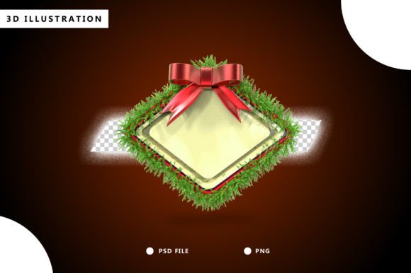 3d Framer Christmas Render: Premium Illustrations