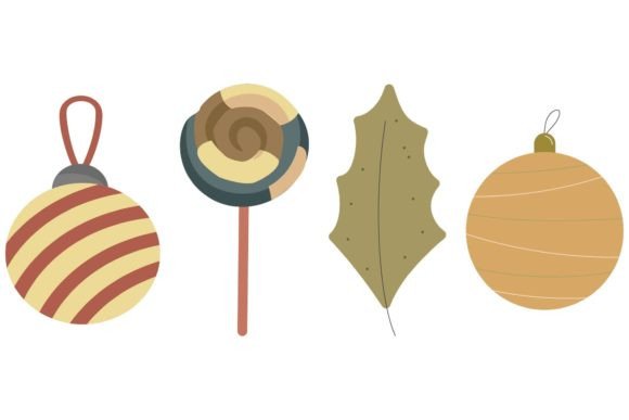 Christmas Abstract Art: Modern Illustrations for Sellers