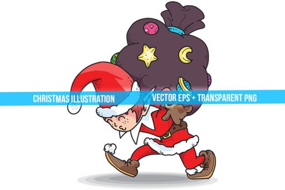 Christmas Elf Santa Claus Illustrations Review