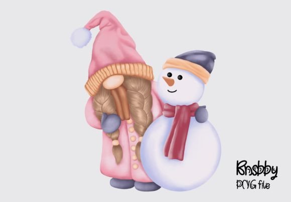 Christmas Gnome and Snowman Clipart: Festive Illustrations Review