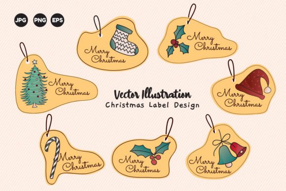 Christmas Label Design Vector: A Pro's Stitch Review