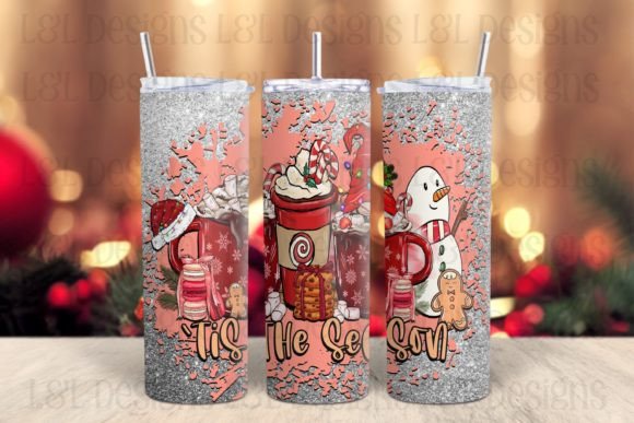 Coffee Christmas Gnome: Festive Illustrations