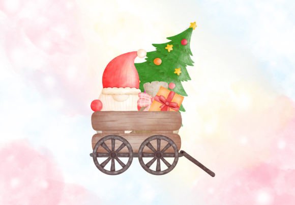 Cute Christmas Gnome Watercolor Clipart: A Designer's Review