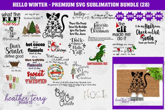Hello Winter Bundle: Premium Illustrations for Branding
