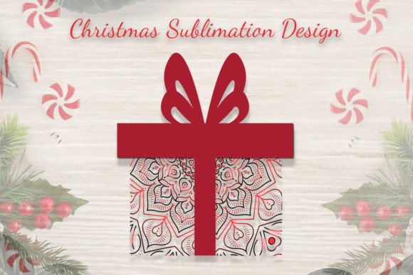Merry Christmas Sublimation Design 4: Festive Illustrations
