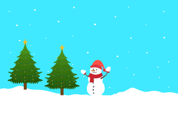 Merry Christmas Tree and Santa Illustrations Review