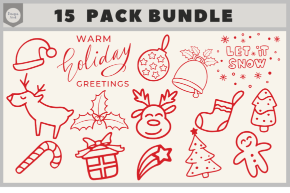 Review: Christmas Doodle SVG for Holiday Embroidery