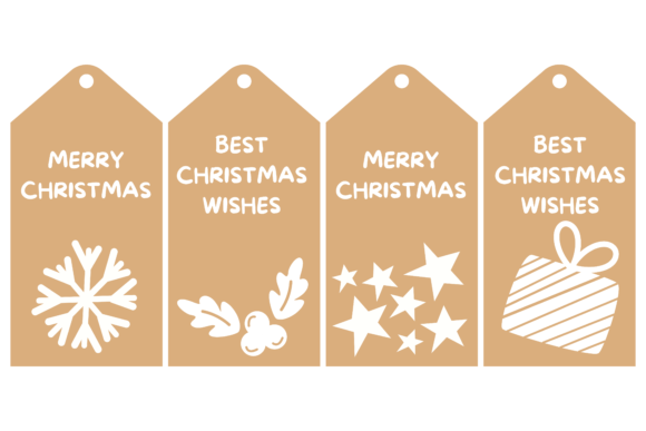 Reviewing Christmas Tags Printables & Illustrations