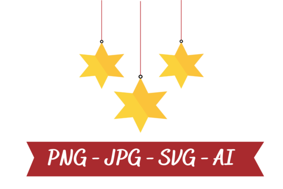 Stars Clipart - Christmas Clipart: Premium Illustrations
